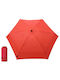 Smati Regenschirm Kompakt Rot