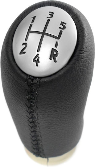 5 Shift Knob for Dacia Logan / Sandero Mitsubishi Pick-up Renault Clio / Kangoo / Megane 5 Silver