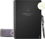 Rocketbook Fusion Executive Σημειωματάριο A5 Μαύρο