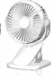 Fos me USB Office/Home Clip-On Fan White 3W 02-00407