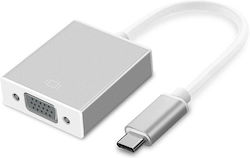Usb-c/type-c към Vga Hd конвертор 1080p Лаптоп Свързване на дисплей Мобилен телефон Същият екран Линия