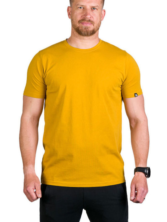 Northfinder Men's Short Sleeve T-shirt Yellow