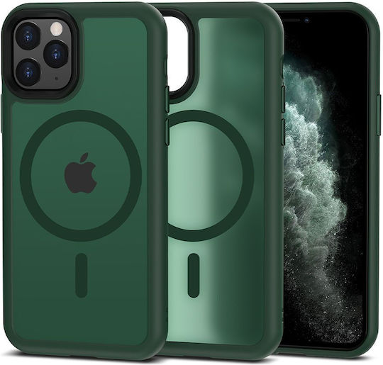 Tech-Protect Magmat Umschlag Rückseite Grün (iPhone 13 Pro Max)