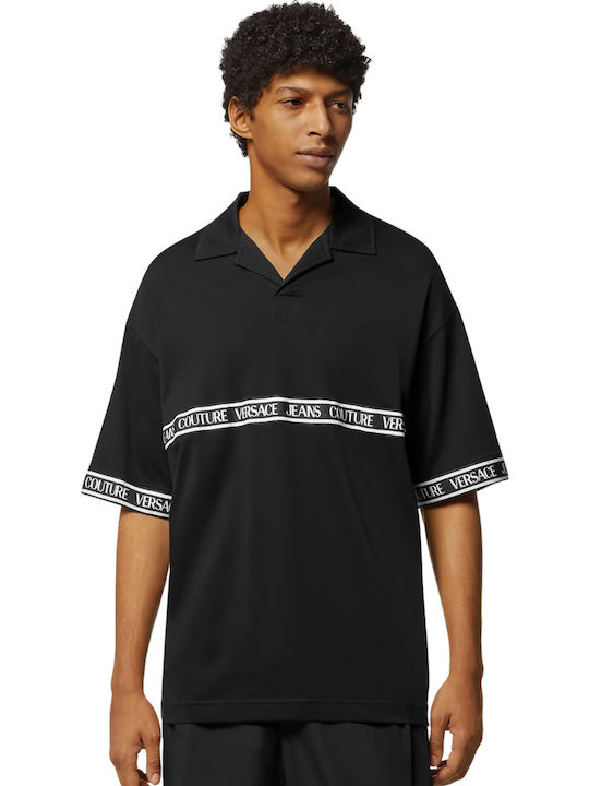 Polo Short Sleeve Blouse Black