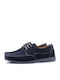 Men's Leather Casual Shoes Blue