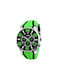 Skmei Uhr Chronograph Batterie mit Kautschukarmband Green