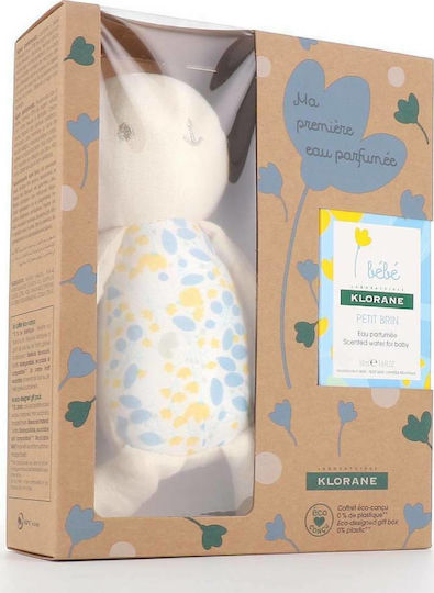 Klorane Petit Brin Baby Eau de Parfum Set with Plush Toy Light Blue 50ml