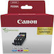 Canon CLI-526 Original Pack of 3 InkJet Printer...