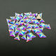 Design unghii cu strasuri decorative tip Swarovski, design 3D, 8