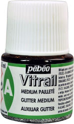 Glitter Medium Χρωματα Σμαλτου 45ml Pebeo Vitrail