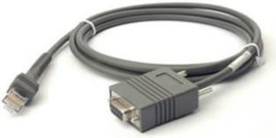 Zebra Cablu RS232 cu 9 pini de sex feminin la RJ45 de sex masculin 2.1336m (CBA-R01-S07PBR) 1buc