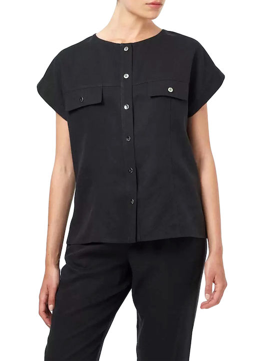 Bill Cost Women's Short Sleeve Shirt Black