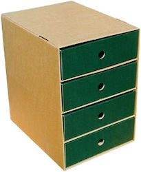 Next Paper Desktop Drawer 33x24x36cm Green