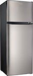 Morris Double Door Refrigerator 335lt Total NoFrost H164.7xW59.9xD70.3cm Inox