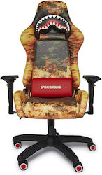 Sprayground Z393 Scaun Gaming Din piele ecologică cu Brațe Reglabile Fire Camo