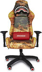 Sprayground Gaming Chair with Adjustable Arms Fire Camo