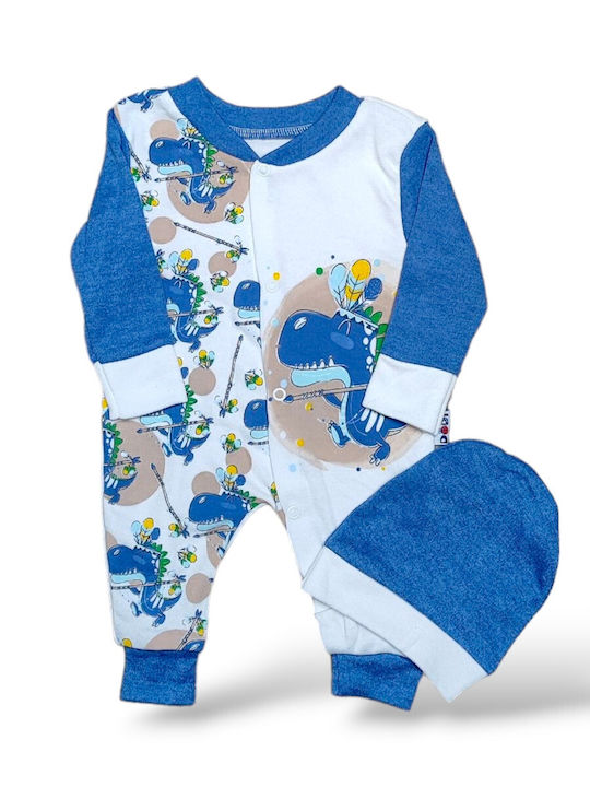 Babydom Baby Bodysuit Set with Accessories ecru