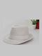 A&K Kids' Hat Fedora Straw White