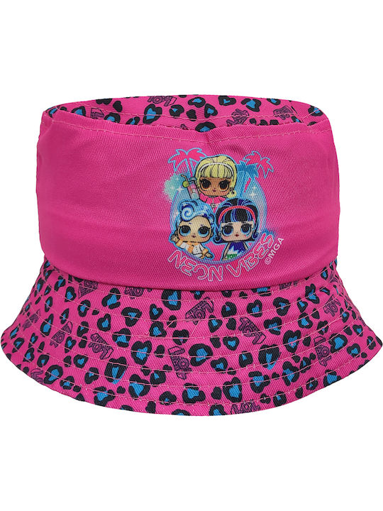 Gift-Me Kids' Hat Bucket Fabric Pink