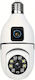 080021_E27 IP Überwachungskamera Wi-Fi Full HD 1080p mit Zwei-Wege-Kommunikation und Objektiv 3.6mm