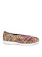 Damen Ballerinas in Mehrfarbig Farbe