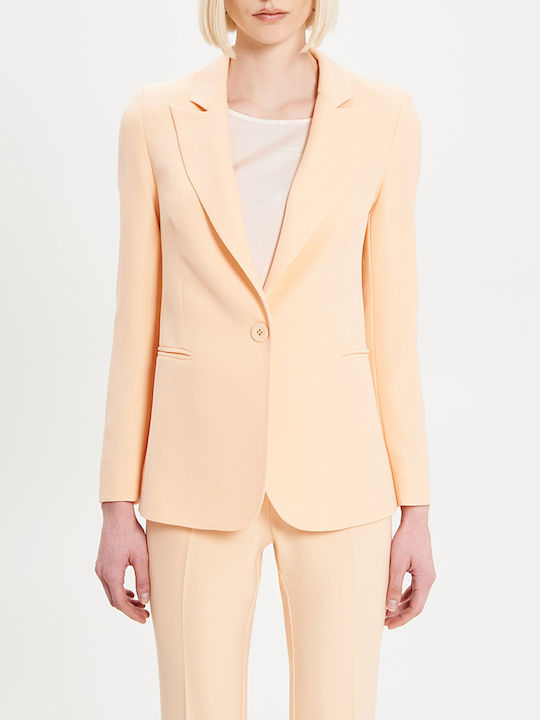 Rinascimento Blazer pentru femei Sacou Lightorange