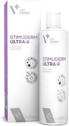 Vet Expert Stimuderm Ultra Langhaarshampoo für Hunde bei Haarausfall und Alopezie 250ml