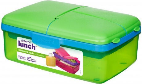 Sistema Cutie pentru Mâncare Plastic Verde 1500ml 1buc