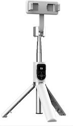 Proda PD-P70S Selfie Stick Τρίποδο Κινητού Λευκό
