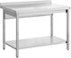 Inomak Banc De Lucru Din Oțel Inoxidabil L110.2xA70xÎ93.3cm