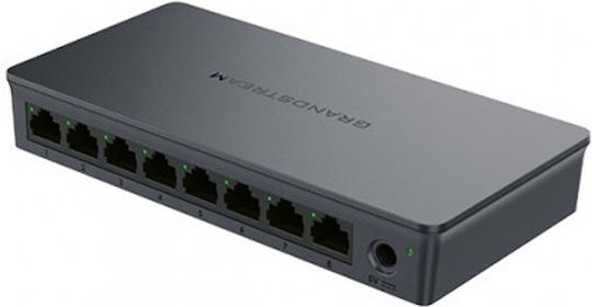 Grandstream GWN7711 Managed L2 Switch με 8 Θύρες Gigabit (1Gbps) Ethernet