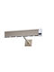 Anartisi Ideal One-Way Stainless Steel Curtain Track Silver 300cm A298365_11779