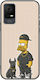 Swag Collection Simpson Tcl 405 Black Tpu Μαύρη Σιλικόνη