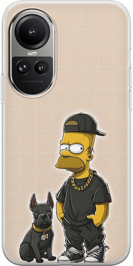 Swag Collection Simpson Oppo Reno 10 Pro 5g Flexible Tpu Διάφανη Σιλικόνη