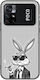 Swag Collection Защитен калъф за мобилен телефон Bunny Xiaomi Poco M4 Pro 4g Черен TPU Черен силикон