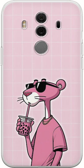Swag Kollektion Panther Huawei Mate 10 Pro Flexibles TPU Transparentes Silikon