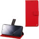 Volte-tel Θηκη Xiaomi 14 5g 6 36" Allure Magnet Book Stand Clip Red