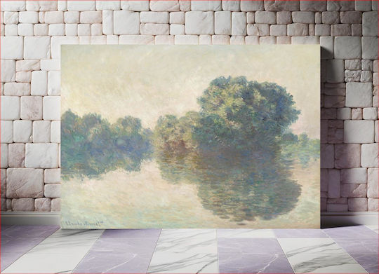 Seine Painting on Canvas 120x80cm