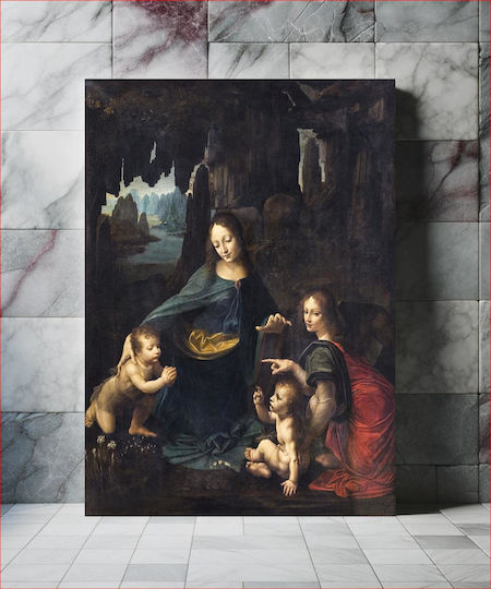 Leonardo pe Pânză 80x120 cm