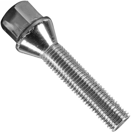Lampa Μπουλόνια Απλά Κωνικά M12x1.25mm για Κλειδί No 17 10τμχ
