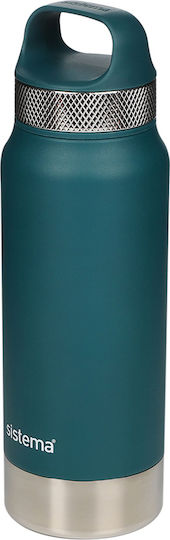 Sistema Sticlă Termos Oțel inoxidabil 650ml Dark Green