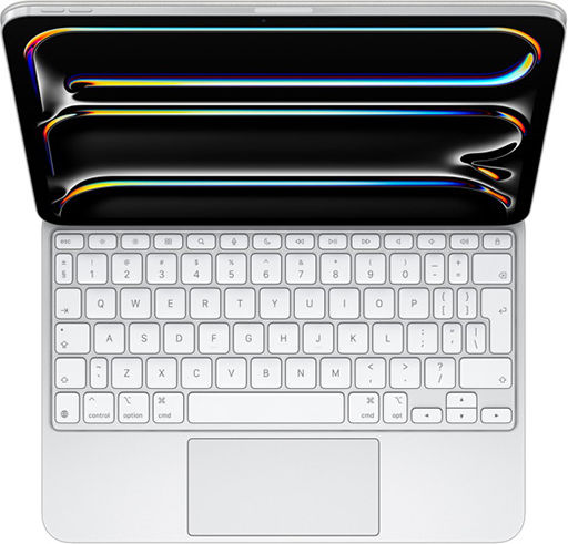 Apple Аксесоар За Таблет Apple Magic Keyboard iPad Pro 11" M4 Международен Английски Език Бял