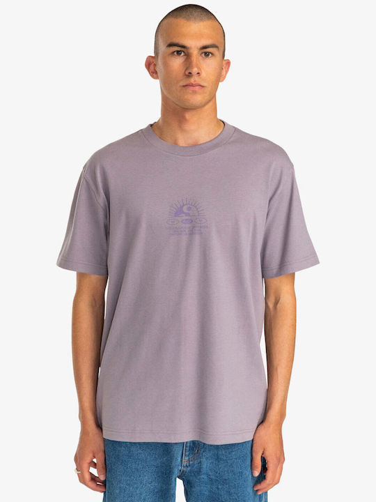 RVCA Ανδρικό T-shirt Κοντομάνικο Gray