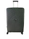 Ormi Großer Reisekoffer Hartschalen Black mit 4 Räder Höhe 75cm ESH-1240
