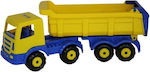 8 Ροδες Beach Truck made of Plastic Yellow 53cm