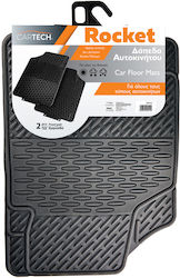 Cartech Front Mats 2pcs Black Cartech Front Mats 2pcs Black