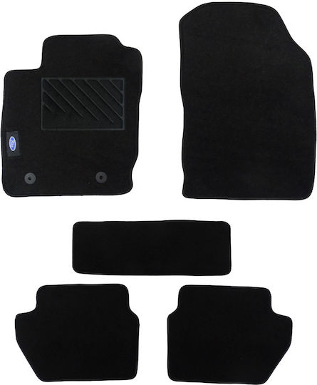 Autopataki Σετ Μπροστινά και Πίσω Πατάκια 5τμχ για Ford EcoSport Μαύρα