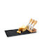 Excelsa Stone Cheese Serving Platter 4pcs