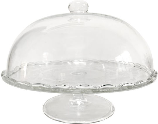 Ready Cake Stand Transparent 29x29x16cm