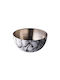 Stylepoint Салатна купа Inox Сребрист 30x30x15см 1бр